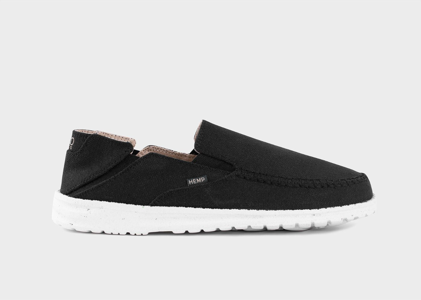 SunSlide Hemp Slip-on til kvinder i sort